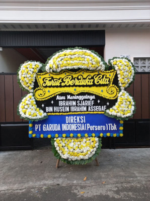 Papan Bunga Duka di Panawangan